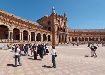 Plaza Espagna à Seville en Espagne